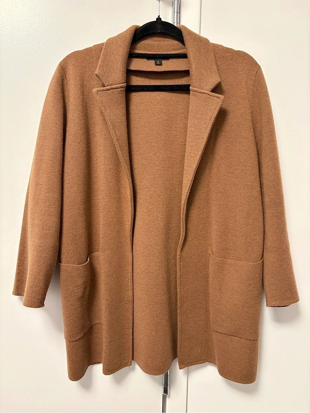 J.Crew Open Front Cardigan in Brown Size Small Like New